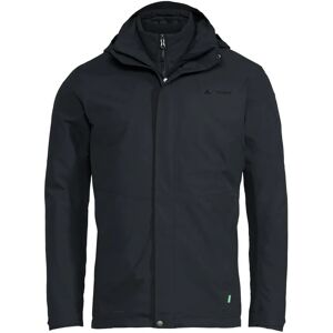 Vaude Caserina 3in1 Jas II - Zwart - Waterdicht, Gevoerd, Veelzijdig Vaude Caserina 3in1 Jas II - Zwart - Waterdicht, Gevoerd, Veelzijdig