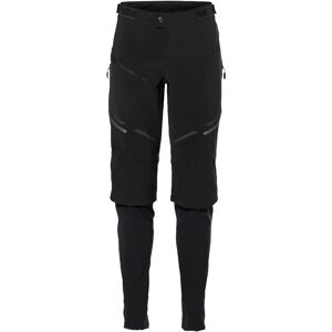 Vaude Virt Softshell Pants II - Black - Windproof, Warm, Cycling Pants Vaude Virt Softshell Pants II - Black - Windproof, Warm, Cycling Pants