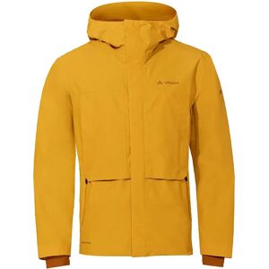 Vaude Comyou Pro Regenjas - Gebrande Geel - XL - Waterdichte stedelijk fietsjack Vaude Comyou Pro Regenjas - Gebrande Geel - XL - Waterdichte stedelijk fietsjack