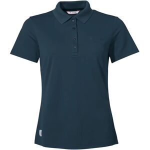 VAUDE Blau Gerecycled Polyester Polo - Vrouw - Maat 50 - Casual Kleding VAUDE Blau Gerecycled Polyester Polo - Vrouw - Maat 50 - Casual Kleding