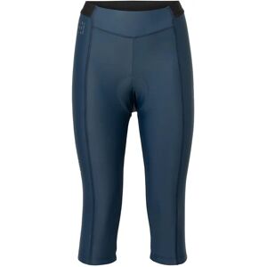 VAUDE Dames Posta 3/4 Fietsbroek - Blauw - Prestatie Pasvorm VAUDE Dames Posta 3/4 Fietsbroek - Blauw - Prestatie Pasvorm