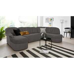 DOMO COLLECTION Pegnitz U-Form - Microfaser Chenille Sofa DOMO COLLECTION Pegnitz U-Form - Microfaser Chenille Sofa