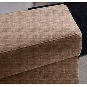 Domo collection Alisson beigen Strukturstoff Hocker - Hocker Domo collection Alisson beigen Strukturstoff Hocker - Hocker