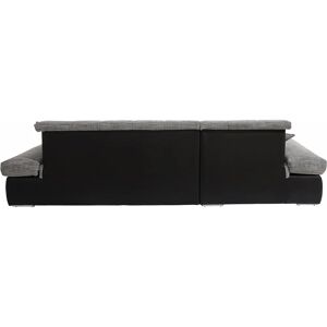 Domo Collection Moric Couch - Microfaser, Grau, 300x172x80 cm Domo Collection Moric Couch - Microfaser, Grau, 300x172x80 cm