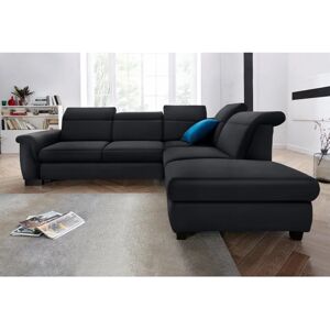 Domo Collection Sully L-Form Couch - Mit Softlederbezug Domo Collection Sully L-Form Couch - Mit Softlederbezug