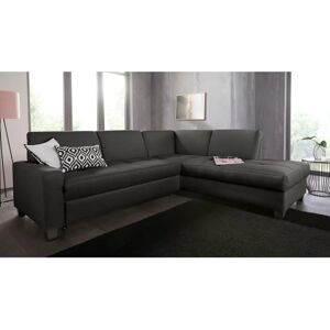 Domo Collection Florentina L-Form Sofa - Microfaser Chenille - 243cm Domo Collection Florentina L-Form Sofa - Microfaser Chenille - 243cm