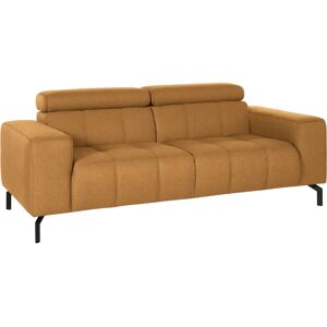 DOMO collection Cunelli 2-Sitzer Golden Sofa - Sofa DOMO collection Cunelli 2-Sitzer Golden Sofa - Sofa