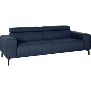DOMO collection Cunelli 2,5-Sitzer Blau Sofa - Sofa DOMO collection Cunelli 2,5-Sitzer Blau Sofa - Sofa
