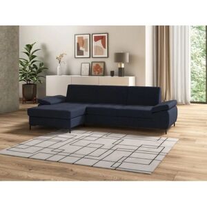 Domo Collection Capelo L-Form Sofa - Dunkelblau Domo Collection Capelo L-Form Sofa - Dunkelblau