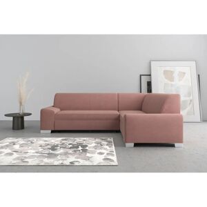 Domo Collection Anzio L-Form Samtsofa mit Bettfunktion Domo Collection Anzio L-Form Samtsofa mit Bettfunktion