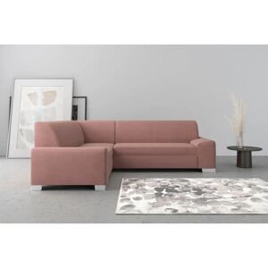 DOMO COLLECTION Anzio L-Form Samtsofa - Sofa DOMO COLLECTION Anzio L-Form Samtsofa - Sofa