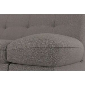 DOMO COLLECTION Mona L-Form Sofa - L-Form, Braun DOMO COLLECTION Mona L-Form Sofa - L-Form, Braun