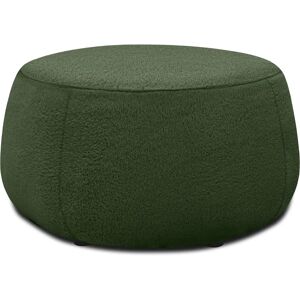 DOMO COLLECTION Modell 800012 - Runde Flausch Polyester Hocker DOMO COLLECTION Modell 800012 - Runde Flausch Polyester Hocker