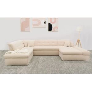 DOMO COLLECTION Moric U-Form Beige Sofa - Sofa DOMO COLLECTION Moric U-Form Beige Sofa - Sofa