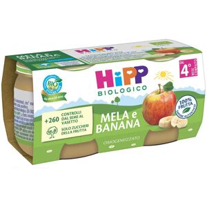 Nourriture pour bébé Hipp - Purée bio de pomme et banane - 80g - Publicité Nourriture pour bébé Hipp - Purée bio de pomme et banane - 80g - Publicité