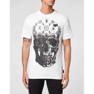 Philipp Plein T-Shirt Skull Weiß schwarz 3XL - T-Shirt Philipp Plein T-Shirt Skull Weiß schwarz 3XL - T-Shirt