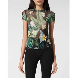 Philipp Plein M Hawaii Bloemen T-Shirt - T-Shirt Philipp Plein M Hawaii Bloemen T-Shirt - T-Shirt