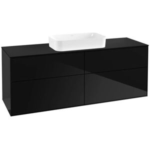 Villeroy und Boch Finion Waschtischunterschrank - Glossy Black Lacquer Villeroy und Boch Finion Waschtischunterschrank - Glossy Black Lacquer