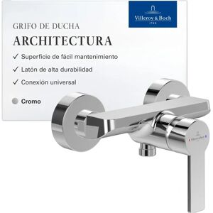Villeroy & Boch Architectura Mitigeur de douche - Montage mural, Chrome Villeroy & Boch Architectura Mitigeur de douche - Montage mural, Chrome