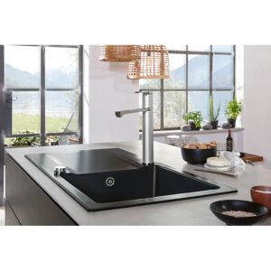Villeroy & Boch Villeroy&boch - Villeroy et boch Siluet 60 Almond CeramicPlus Reversibler Spülbecken - Küchenspüle Villeroy & Boch Villeroy&boch - Villeroy et boch Siluet 60 Almond CeramicPlus Reversibler Spülbecken - Küchenspüle