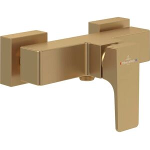 Villeroy & Boch Architectura Square Brushed Gold Wandmontage Duschmischer Villeroy & Boch Architectura Square Brushed Gold Wandmontage Duschmischer