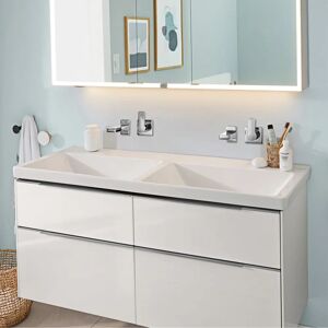 Villeroy & Boch Subway 3.0 Doppelwaschtisch - Weiß Alpin - Wandmontage Villeroy & Boch Subway 3.0 Doppelwaschtisch - Weiß Alpin - Wandmontage