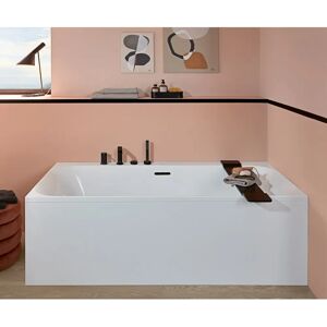 Villeroy & Boch Duo Baignoire - Rectangulaire, Drain centré, Stone White - Publicité Villeroy & Boch Duo Baignoire - Rectangulaire, Drain centré, Stone White - Publicité