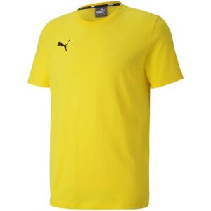 Puma Maglietta Uomo Gialla - teamGOAL 23 Casuals - T-Shirt Puma Maglietta Uomo Gialla - teamGOAL 23 Casuals - T-Shirt