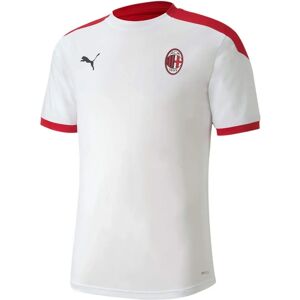 Puma AC Milan 2020/21 Mens White Training Football Shirt - Football Shirt Puma AC Milan 2020/21 Mens White Training Football Shirt - Football Shirt