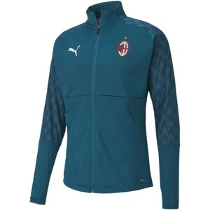 Puma A.C. Milan 1899 Long Sleeve Zip Up Blue Mens Track Jacket - Track Jacket Puma A.C. Milan 1899 Long Sleeve Zip Up Blue Mens Track Jacket - Track Jacket