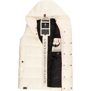 Navahoo Madilynaa Vest - Mouwloos, Wit, Dames Wintermode Navahoo Madilynaa Vest - Mouwloos, Wit, Dames Wintermode
