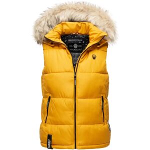 Marikoo Eisflöckchen Gul Damer Vintervest - Vest Marikoo Eisflöckchen Gul Damer Vintervest - Vest