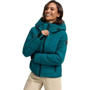 Veste matelassée noire pour femmes Marikoo - Manteau d'hiver - Publicité Veste matelassée noire pour femmes Marikoo - Manteau d'hiver - Publicité