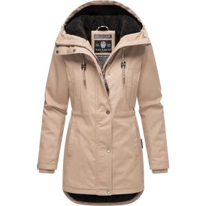 Navahoo Winterfunke Beige Dames Winterjas - Jacket Navahoo Winterfunke Beige Dames Winterjas - Jacket