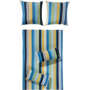 Erwin Müller Seersucker - blau - 155x220 cm - 40x80 cm - Bettwäsche Erwin Müller Seersucker - blau - 155x220 cm - 40x80 cm - Bettwäsche