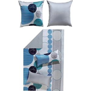 Erwin Müller - Mako-Satin Wendebettwäsche - Blau Erwin Müller - Mako-Satin Wendebettwäsche - Blau