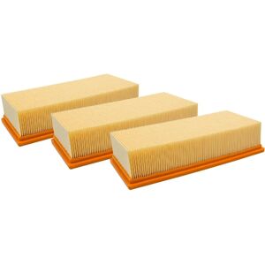 vhbw 3x Flat Pleated Filter - Compatible with Kärcher IVC 60/24-2 Ap, IVC 60/30 Ap, NT 65/2 Ap - Vacuum Cleaner Filter vhbw 3x Flat Pleated Filter - Compatible with Kärcher IVC 60/24-2 Ap, IVC 60/30 Ap, NT 65/2 Ap - Vacuum Cleaner Filter