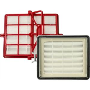 vhbw - Vacuum Filter Set - Black, White, Red - Vacuum Filter Set vhbw - Vacuum Filter Set - Black, White, Red - Vacuum Filter Set
