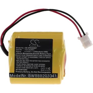 VHBW Visonic Next Cam Battery - Model PG2, 1350mAh, Blue - Battery VHBW Visonic Next Cam Battery - Model PG2, 1350mAh, Blue - Battery