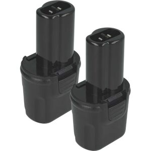 vhbw Batterie de Rechange Dewalt - 2x NiMH 2100mAh - Noir vhbw Batterie de Rechange Dewalt - 2x NiMH 2100mAh - Noir