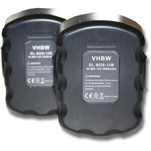 vhbw Bosch Battery Replacement - 3000mAh NiMH - 12V Tool vhbw Bosch Battery Replacement - 3000mAh NiMH - 12V Tool