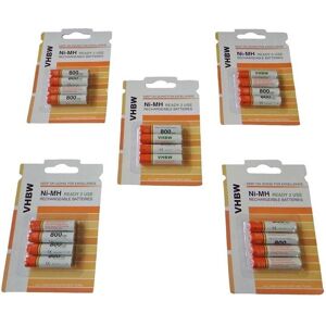Vhbw - 20x Piles AAA Micro R3 Vhbw - 20x Piles AAA Micro R3
