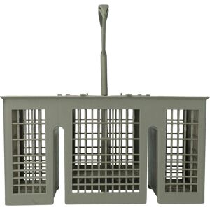 vhbw Universal Cutlery Basket for Dishwashers - Handle, 6 Compartments, Grey - Cutlery Basket vhbw Universal Cutlery Basket for Dishwashers - Handle, 6 Compartments, Grey - Cutlery Basket