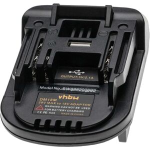 Adaptateur de Batterie 20V Li-ion pour DeWalt et Milwaukee Adaptateur de Batterie 20V Li-ion pour DeWalt et Milwaukee