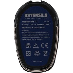 Extensilo Battery for Dremel 8001-01, 8000-01 - High Capacity Power Cell Extensilo Battery for Dremel 8001-01, 8000-01 - High Capacity Power Cell
