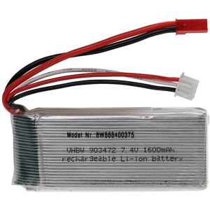 vhbw 1600mAh 7.4V Li-Polymer Battery - Model Type vhbw 1600mAh 7.4V Li-Polymer Battery - Model Type