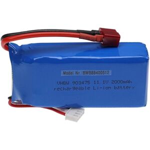 vhbw Model Battery - 2000mAh, 11.1V, Li-Polymer, T-Connector - Battery vhbw Model Battery - 2000mAh, 11.1V, Li-Polymer, T-Connector - Battery