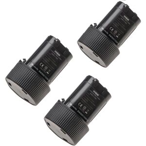 vhbw Batería Makita 3x Alta Capacidad Li-Ion 10.8V Herramienta - Batería, Chaqueta Calefactable, Herramienta vhbw Batería Makita 3x Alta Capacidad Li-Ion 10.8V Herramienta - Batería, Chaqueta Calefactable, Herramienta