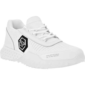 Philipp Plein lage sneakers - Runner Hexagon Wit - EU41 - Dames Philipp Plein lage sneakers - Runner Hexagon Wit - EU41 - Dames
