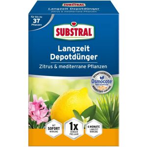 SUBSTRAL Hosszú távú depotműtrágya citrus- és mediterrán növények számára - Műtrágya SUBSTRAL Hosszú távú depotműtrágya citrus- és mediterrán növények számára - Műtrágya